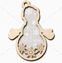 Frosted Let it Snow-man