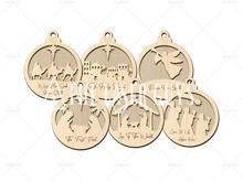 Nativity Ornament Collection – Set of Six