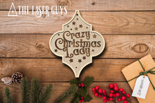 Crazy Christmas Lady