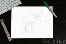 Morris the Moose with a Heart (Engraved)