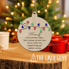 Family is like Christmas Lights (Style 2)