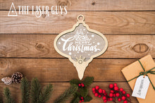 Frosted Christmas Tree Bauble