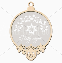 Frosted Holy Night