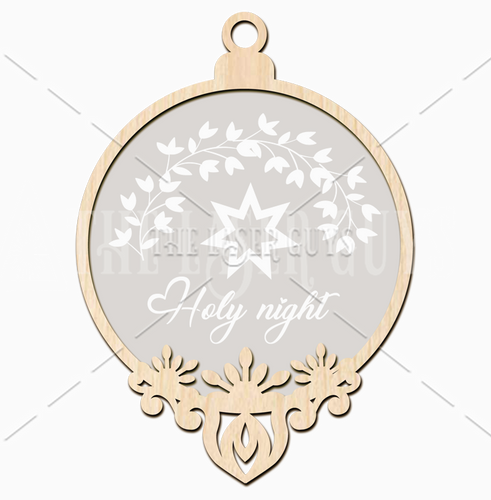 Frosted Holy Night