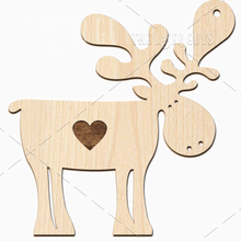 Morris the Moose with a Heart (Engraved)