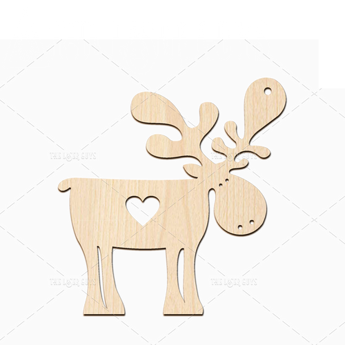 Morris the Moose with a Heart (Cut)