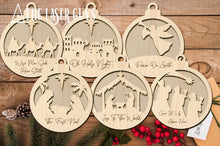 Nativity Ornament Collection – Set of Six