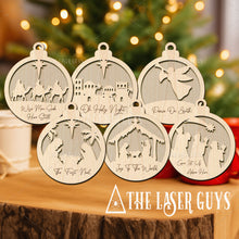 Nativity Ornament Collection – Set of Six