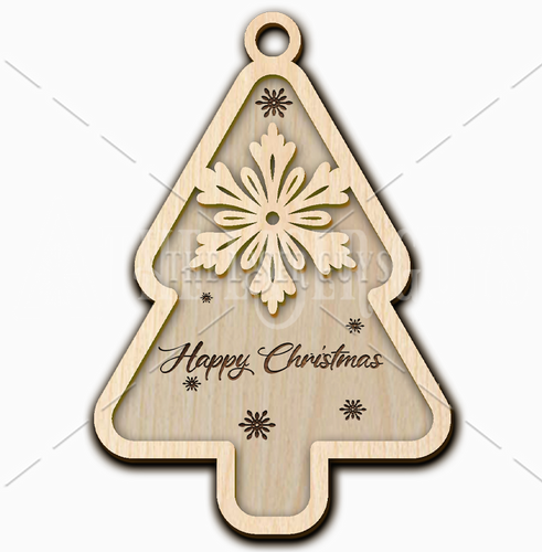 Snowflake Christmas Tree