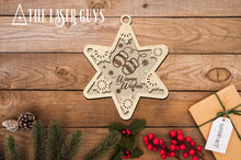 Frosted New Year Star