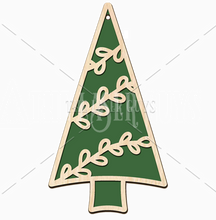 Whimsical Evergreen Ornament 2 (Leafy Garland)
