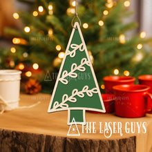 Whimsical Evergreen Ornament 2 (Leafy Garland)