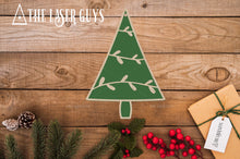 Whimsical Evergreen Ornament 4 (Simple Branch Garland)