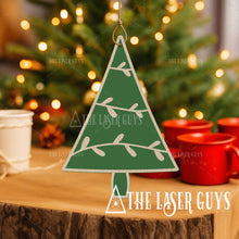 Whimsical Evergreen Ornament 4 (Simple Branch Garland)