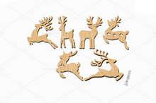 Reindeer Set of 6 (Large)